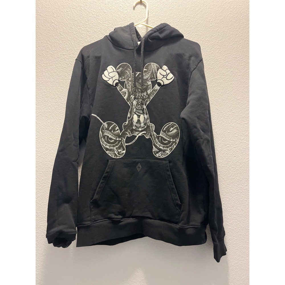 Marcelo Burlon‎ Disney Mickey Mouse Hoodie Black Sweatshirt CMBB007S18630192  M